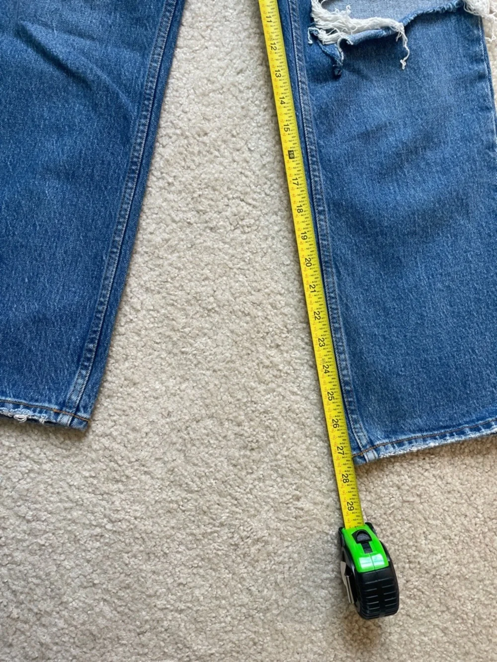 Abercrombie & Fitch The 90s Straight Ultra High Rise Jeans 26/2 Short